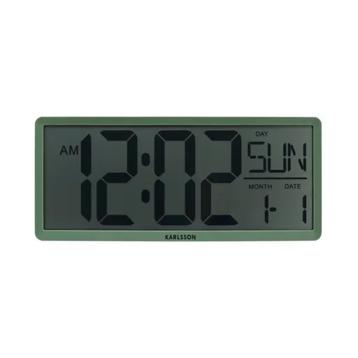 Karlsson 6020GR ceas digital gri, 35 cm, gri