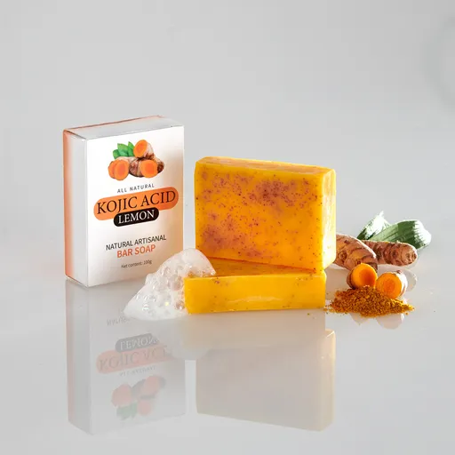 Set de 3 săpunuri cu turmeric