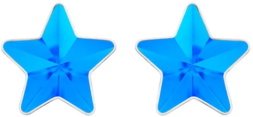 Preciosa Cercei din oțel cu stea Virgo Akva 7343 67