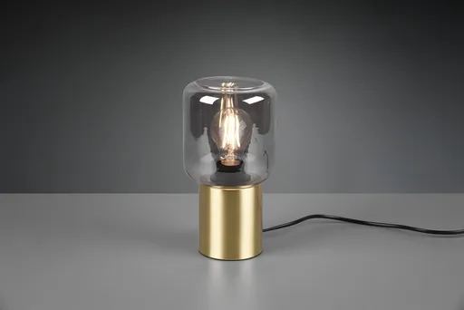 Lampa de masa Nico, RL, 13x24 cm, 40W, 1x E27, metal, bronz mat