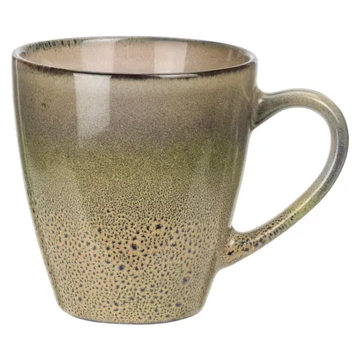 Cană mare din gresie ceramică Dario, 320 ml, bej , bej