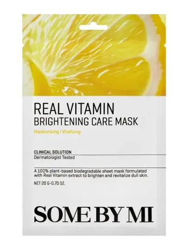 Some By Mi Mască facială iluminatoare Real Vitamin (Brightening Care Mask) 20 g
