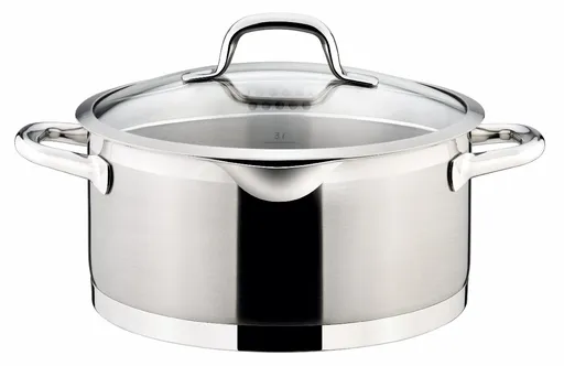 Tescoma Cratiță cu capac cu sită President 24 cm, 5 l