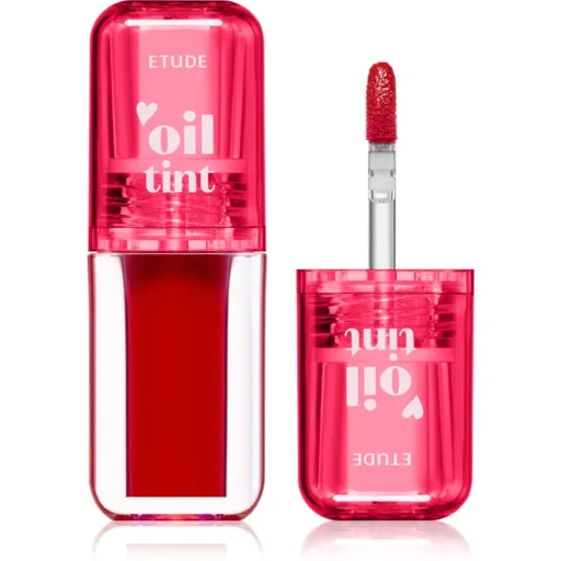 ETUDE Dear Darling Oil Tint tratament intensiv cu ulei de buze culoare 01 Real Cherry 4.2 g