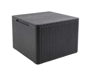 KETER Záhradný stôl CLARA storage | grafit