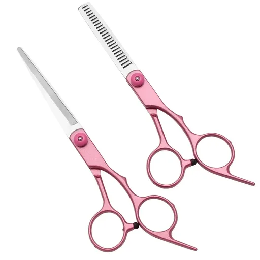 Set Foarfeca de Tuns si Filat 6 Inch, Pink