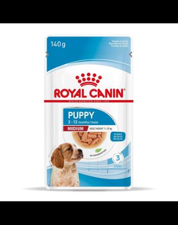 Royal Canin Medium Puppy hrana umeda caine junior 10x140 g