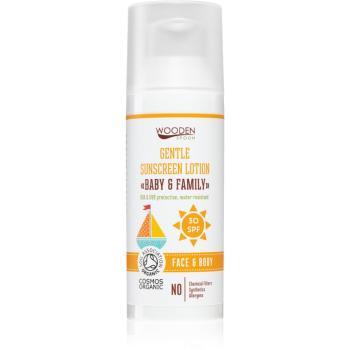 WoodenSpoon Baby & Family loțiune de protecție solară SPF 30 50 ml