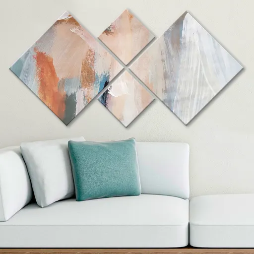 Pictură decorativă MDF, 4MDF1056546707, Imprimat UV, Multicolor