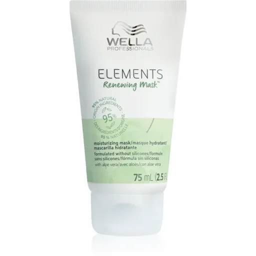 Wella Professionals Elements Renewing masca regeneratoare pentru un par stralucitor si catifelat 75 ml