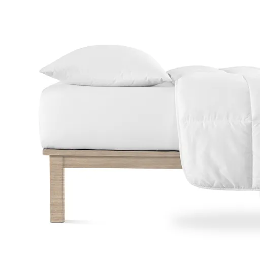 Cearșaf de pat 4Home jersey Lycra alb, alb, 180 x 200 cm