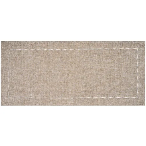 Traversă masă maro, 40 x 140 cm, maro, 40 x 140 cm