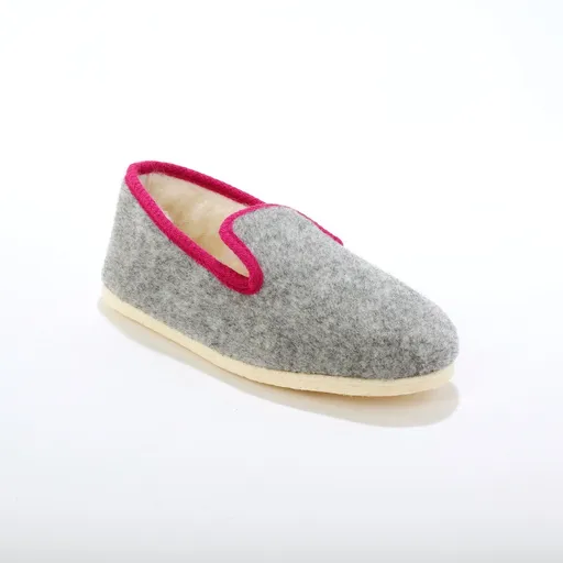 Papuci cu căptușeală din lână