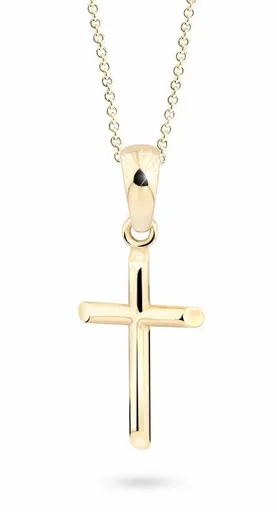 Cutie Jewellery Pandantiv din aur galben, în formă de „Cruce” Z8048-40-10-X-1