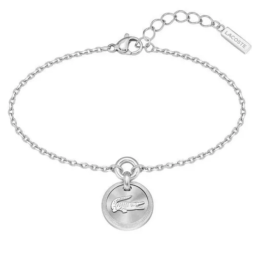 Lacoste Brățară fashion din oțel cu motiv de crocodil, Memento 2040404