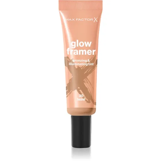 Max Factor Miracle Pure Glow Framer loțiune bronzantă culoare 30 Hazel 30 ml