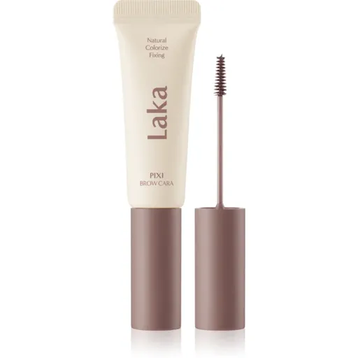 Laka Pixi Brow Cara mascara pentru sprâncene pentru fixare și formă culoare 04 Smoky Pink 8 g