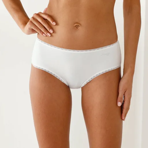 Set de 2 chiloți midi GO din bumbac organic