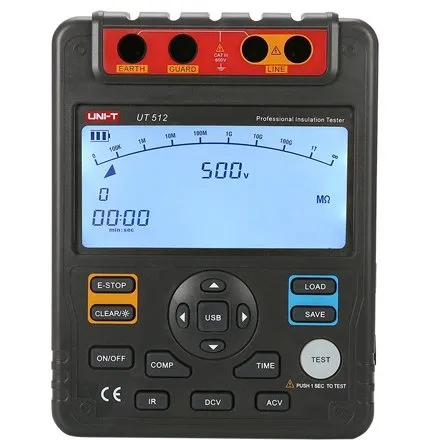 Multimetru pentru masurarea rezistentei de izolatie Uni-T UT512