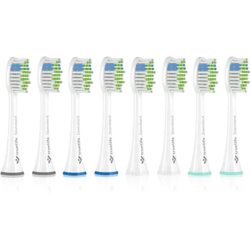 TrueLife SonicBrush UV Heads White Standard capete de schimb pentru periuta de dinti TrueLife SonicBrush UV, GL UV 8 buc