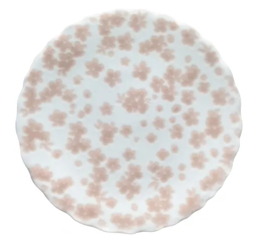 Mini farfurie roz 13 cm Colecția Slåpeblom - Wik & Walsøe