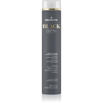 Medavita Black Blondie Extra Cool Blonde șampon pentru neutralizarea tonurilor de galben pentru păr 250 ml