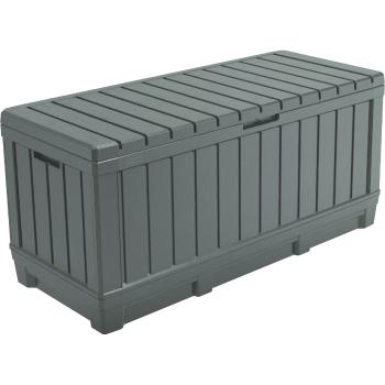 Keter Cutie de depozitare pentru grădină Kentwoodgri, 350 l , 128 x 59 x 54 cm