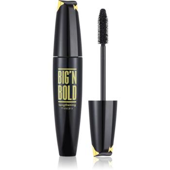 flormar Big'n Bold Lengthening mascara rezistent la apa pentru alungire, rotire si volum 15 ml