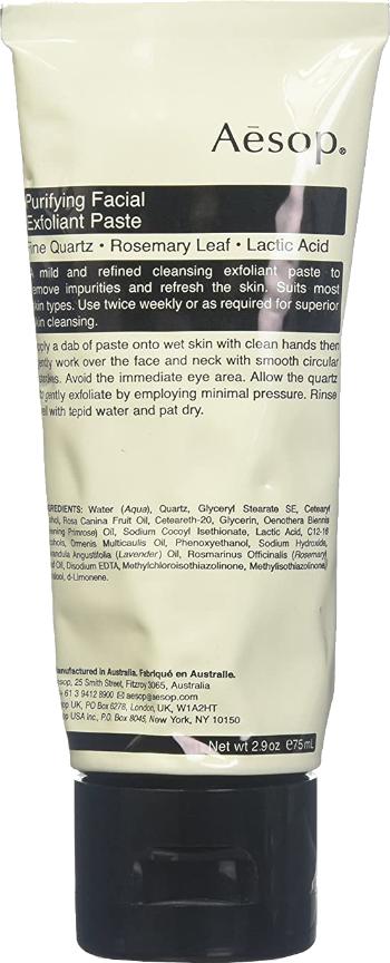 Aesop Cremă exfoliantă pentru toate tipurile de ten (Purifying Facial Exfoliant Paste) 75 ml