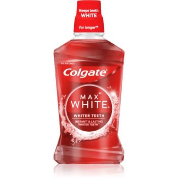 Colgate Max White Expert apa de gura cu efect de albire fară alcool 500 ml