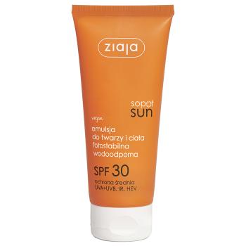 Ziaja Emulsie pentru bronzarea feței și corpului SPF 30 Sun (Sun Emulsion) 100 ml