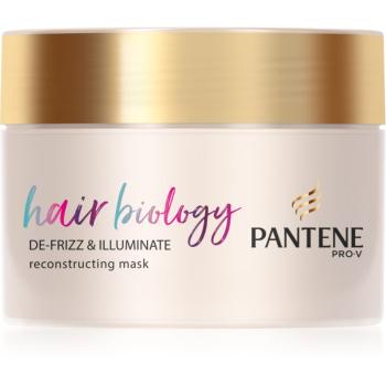 Pantene Hair Biology De-Frizz & Illuminate Masca de par pentru par uscat si vopsit 160 ml