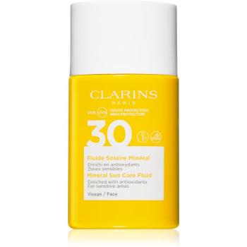 Clarins Mineral Sun Care Fluid fluid mineral cu protecție solară SPF 30 30 ml