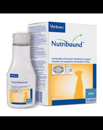 VIRBAC Nutribound Supliment alimentar pentru caini in timpul convalescentei 3 x 150 ml