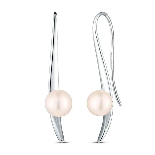 JwL Luxury Pearls Cercei eleganți din argint cu perle JL0857