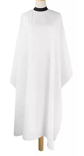 Pelerina Tuns, Manta Frizerie Simple White