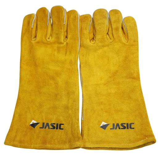 Manusi sudor Jasic, din piele de bovina cusute cu snur kevlar