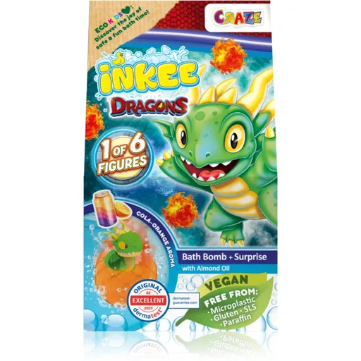Craze INKEE Dragons bombă de baie 1 buc