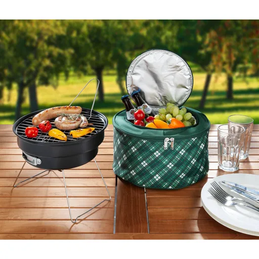 Geantă de răcire + grătar