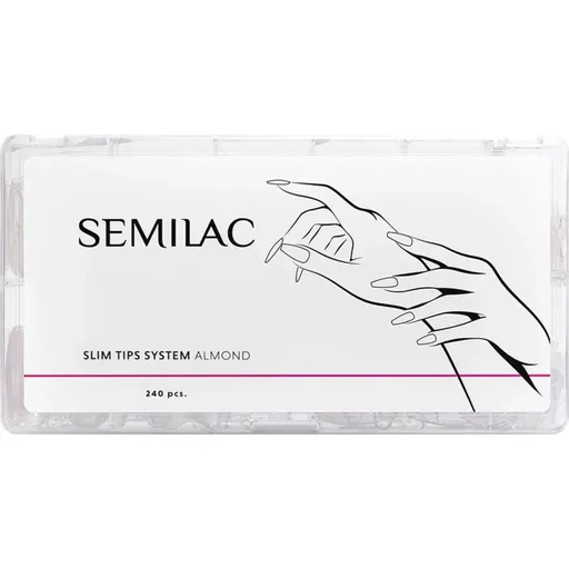 Semilac Slim Tips System unghii artificiale tip 240 buc