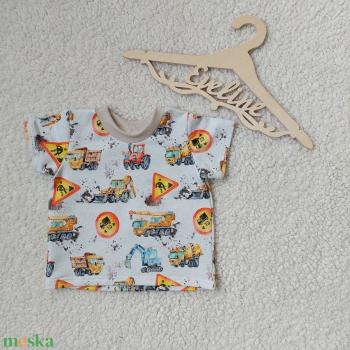 Rövid ujjú póló – munkagépes(86)