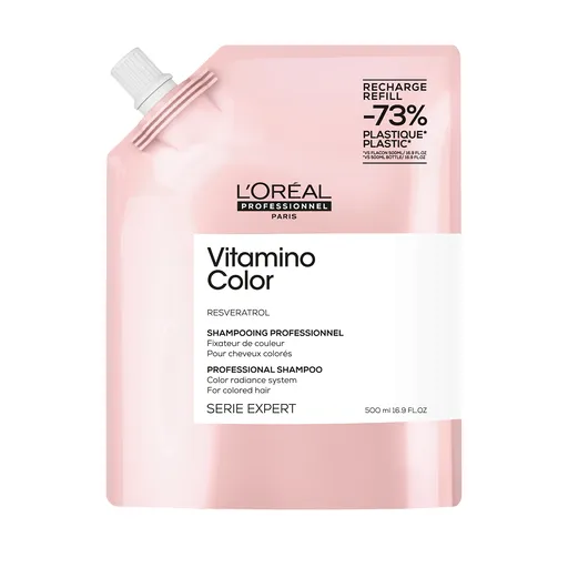 L'Oréal Professionnel Șampon pentru păr vopsit Série Expert Resveratrol Vitamino Color (Shampoo) 500 ml - umplere de rezervă