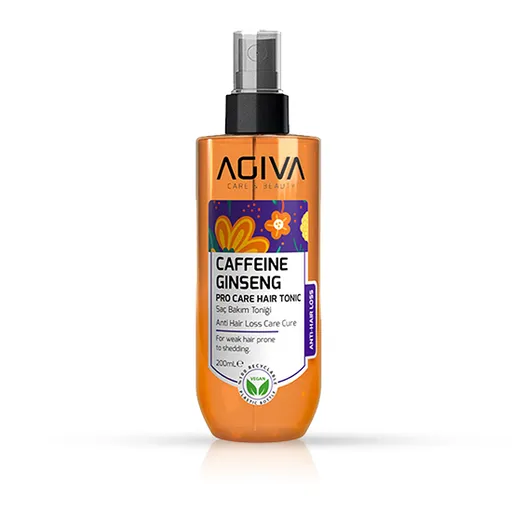 Hair tonic spray pentru par - AGIVA - Caffeine Ginseng - 200 ml