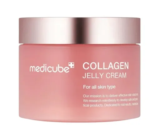 Medicube Cremă-gel ușoară cu colagen, pentru o piele fermă și luminoasă Collagen (Jelly Cream) 50 ml