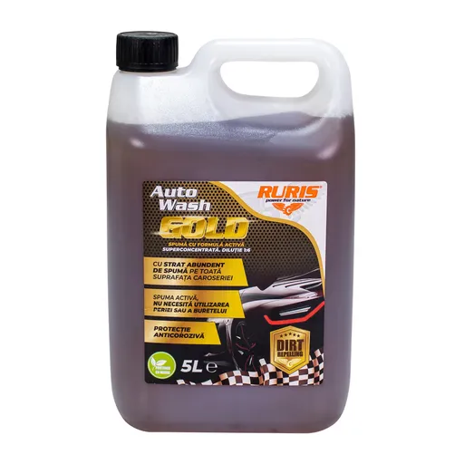 Detergent Ruris Auto Wash Gold 1:6 Superconcentrat 5L