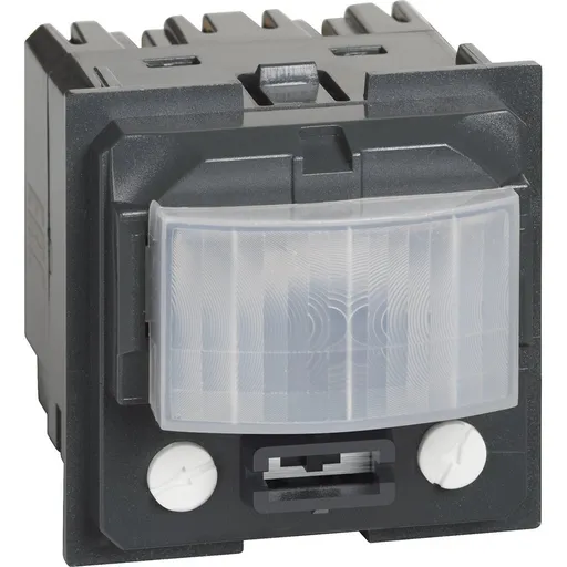 Intrerupator cu senzor de miscare pasiv cu raze infrarosii 2 module Bticino Living Now K4430
