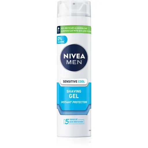 Nivea Men Sensitive gel pentru bărbierit pentru barbati 200 ml