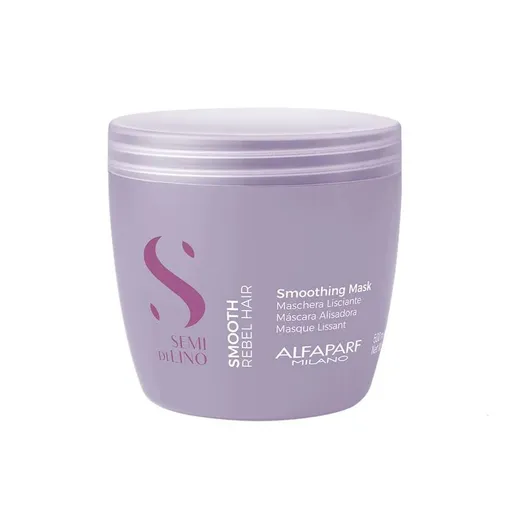 Masca Hidratanta de Netezire pentru Par Cret si Rebel Alfaparf Milano Semi Di Lino Smoothing Mask, 500 ml