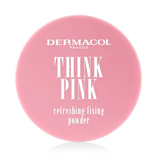 Dermacol Pudră de fixare răcoritoare Think Pink (Refreshing Fixing Powder) 10 g