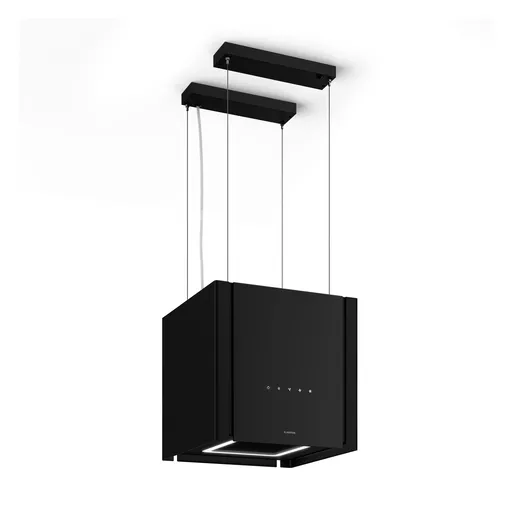 Klarstein Hota Velaire cu funcție de ridicare de 40 cm, Elegant, minimalist, puternic, CEE A++, 601 m³/h